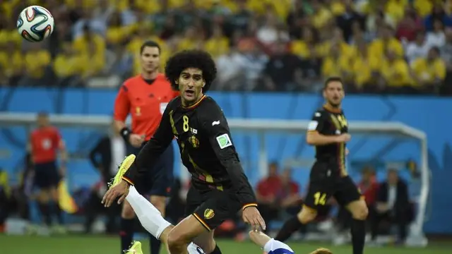 Marouane Fellaini Ki Sung-yueng