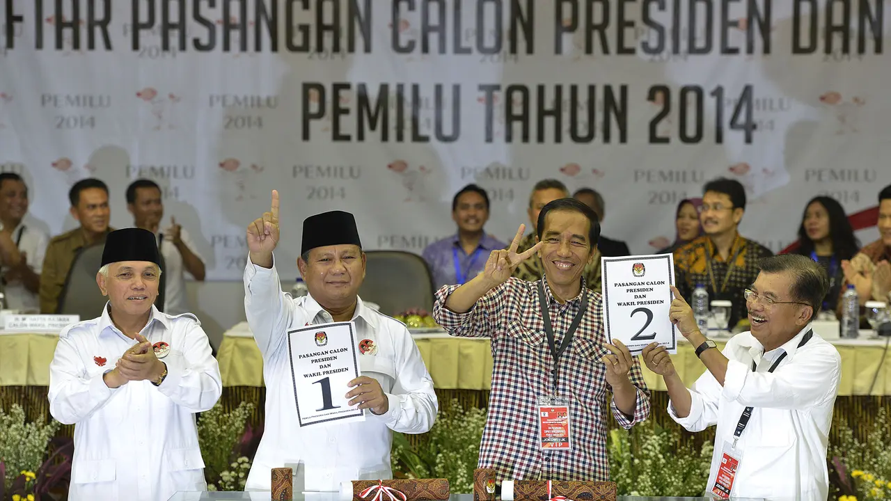 Jokowi-JK Prabowo-Hatta