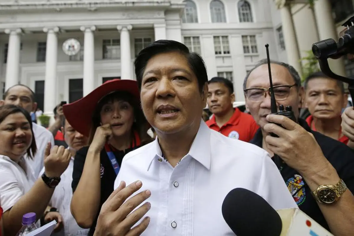 Marcos Jr atau yang dikenal dengan Bongbong (AP Photo)