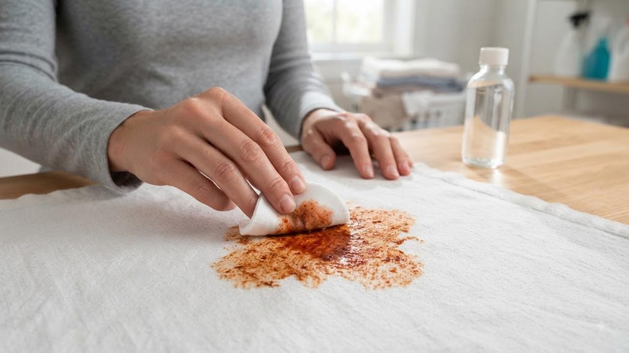 Alkohol untuk Menghilangkan Noda Sambal