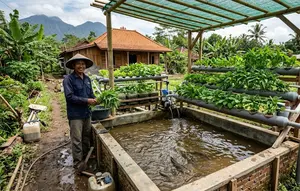10 Cara Membuat Kolam Lele yang Bisa Menghasilkan Sayuran Juga, Mudah Dicoba
