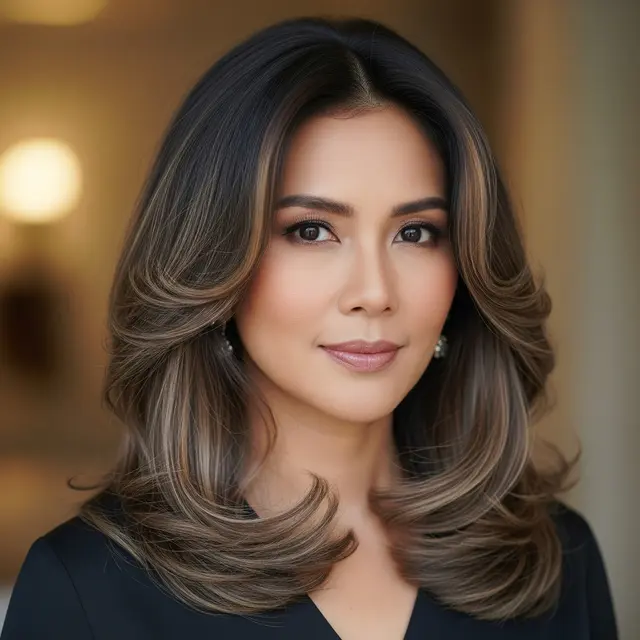 Rambut Pirang Ash Brown