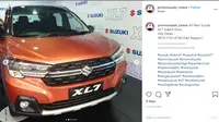 Seperti dilansir @promosuzuki_cinere, Selasa (21/1/2020), terlihat nomor telepon sales untuk calon konsumen yang ingin mengetahui informasi dan melakukan pemesanan XL7.