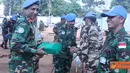 Citizen6, Kongo: Kunjungan Komandan Monusco bertujuan untuk melihat dan mengecek secara langsung kegiatan personel dan kesiapan peralatan. (Pengirim: Badarudin Bakri)