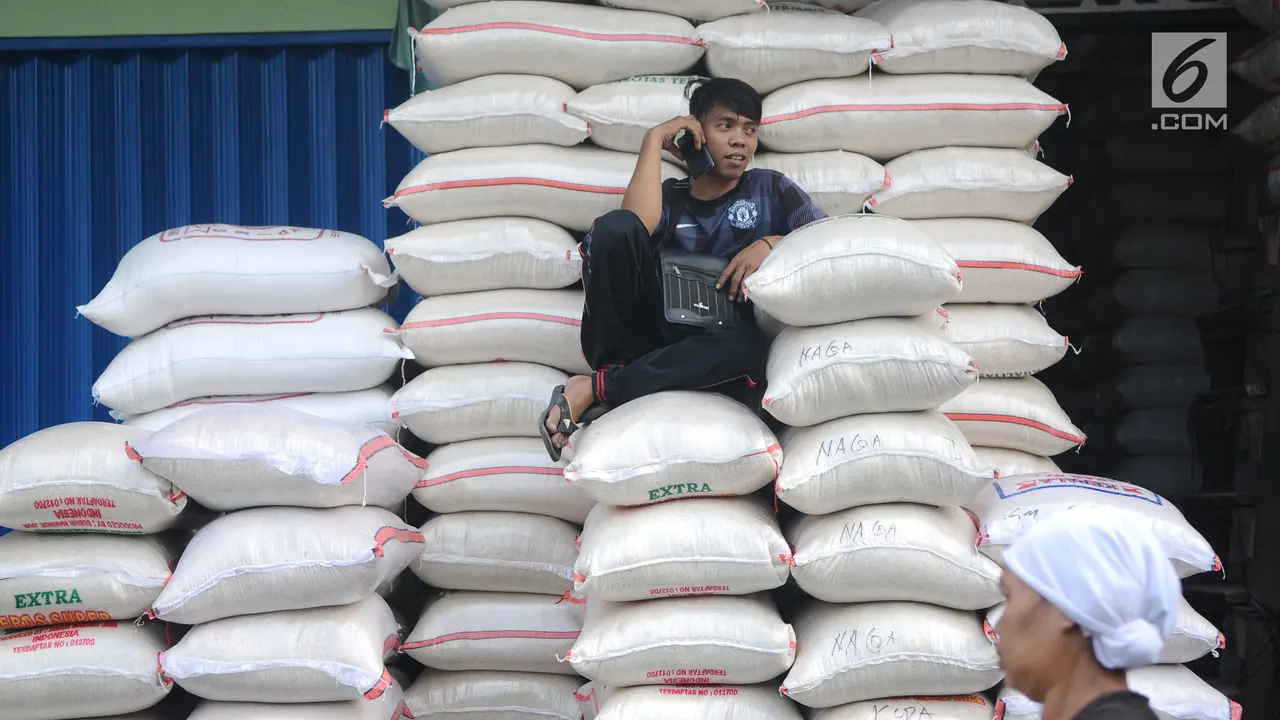 Jelang Natal dan Tahun Baru, Stok Beras Aman