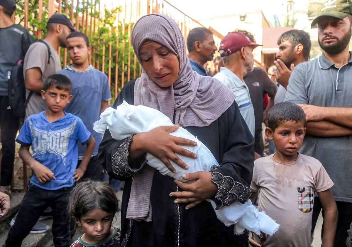 FOTO: Kelaparan Renggut Nyawa 21 Anak-Anak Gaza dalam 72 Jam Terakhir