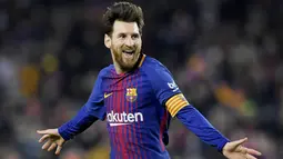 1. Lionel Messi (sepak bola): 127 juta dolar AS. (AFP/Lluis Gene)
