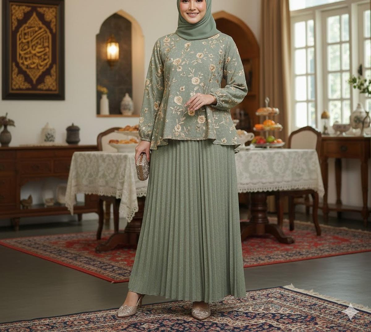 Model Baju Lebaran One Set Wanita