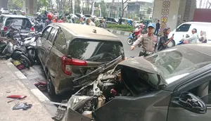 Truk Tabrak Pesepeda hingga Seret Lima Mobil di Bandung, Satu Orang Tewas