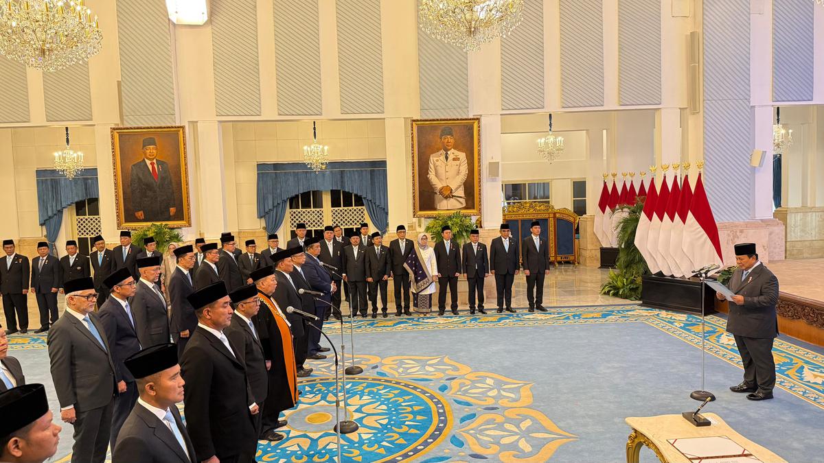 Prabowo Lantik Irjen Suyudi Ario Seto Jadi Kepala BNN