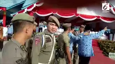 Sebuah rekaman viral berisi Wakil Gubernur Kalimantan Utara yang sedang marah saat upacara.