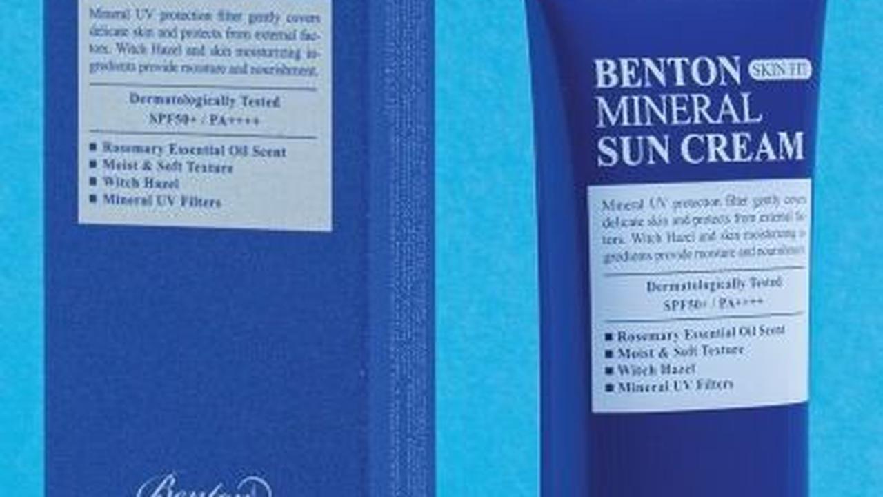 10. Benton Skin Fit Mineral Sun Cream<br>