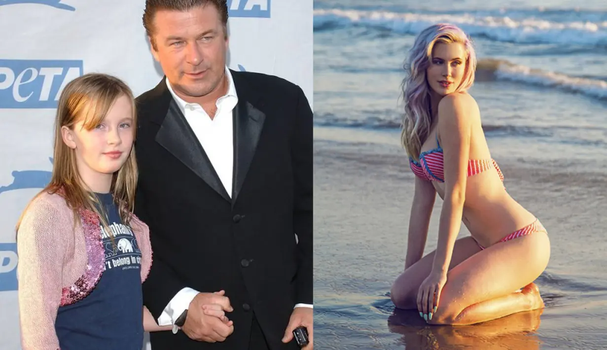 Ireland Baldwin (19) yaitu putri dari aktor Alec Baldwin dan Kim Basinger. (via therichest.com)