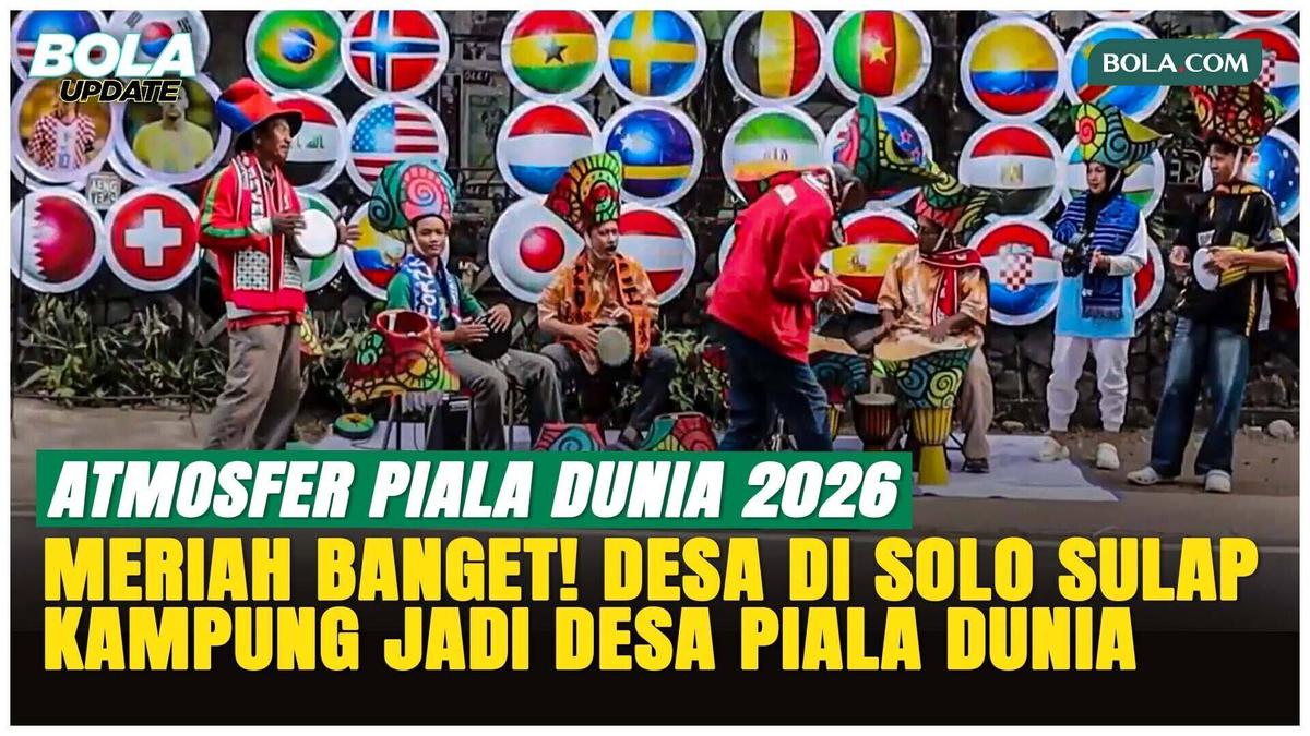 Spektakuler! Desa di Solo Disulap Jadi Kampung Pesta Piala Dunia 2026