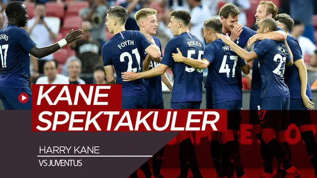 VIDEO: Gol Harry Kane dari Tengah Lapangan ke Gawang Juventus