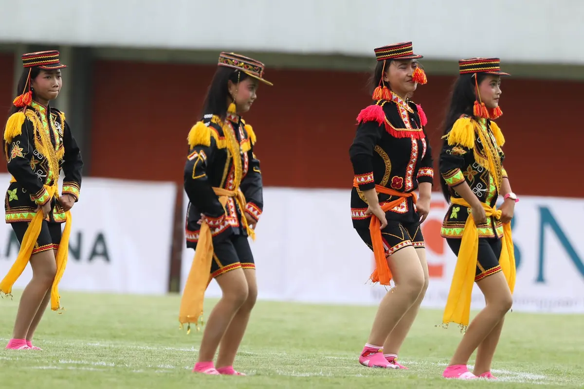Dulu Sexy Dancer,  Kini Tarian Tradisional di Stadion Maguwoharjo
