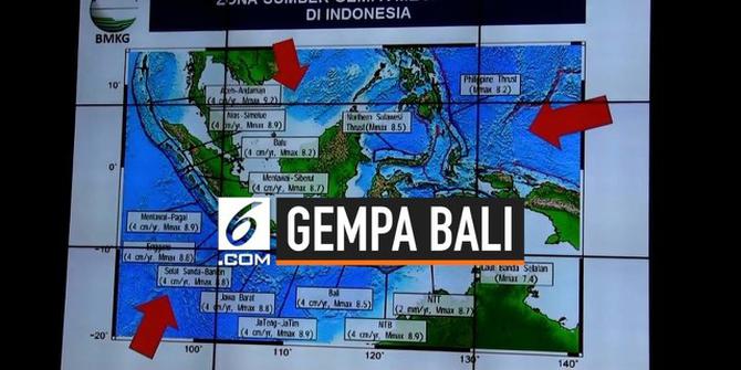 VIDEO: Gempa Bali Magnitudo 5,8 Diikuti 9 Gempa Susulan, Berbahaya?