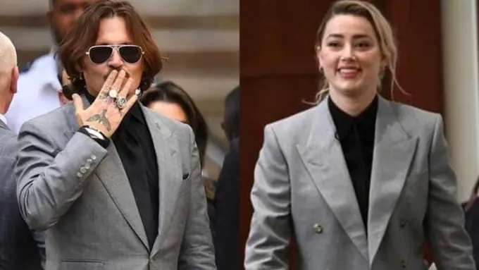 Tiru Gaya Johnny Depp Selama Persidangan, Amber Heard Disebut Memiliki Gangguan Kepribadian