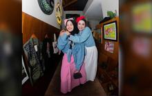 Tampil Unik dengan Dandanan Retro, ini Potret Kompak Putri Delina dengan Calon Ibu Sambung di Ultah Rizwan