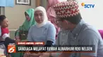 Sandiaga Uno melayat ke rumah duka caleg PAN, Reki Nelsen, yang tewas dibunuh di Lampung.