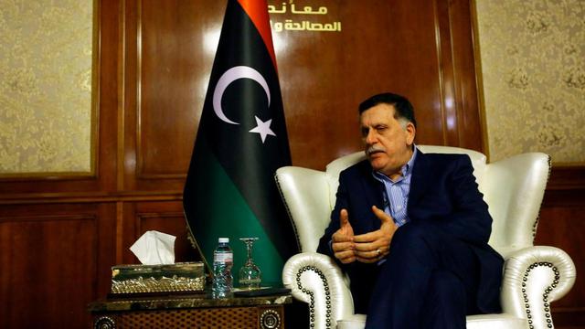 Perdana Menteri Libya Fayez Al Sarraj (AFP PHOTO)