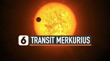 Planet kecil Merkurius akan melintasi matahari yang diprediksi terjadi pada Senin (11/11/2019). Peristiwa langka ini terjadi hanya 13 atau 14 kali dalam 100 tahun.