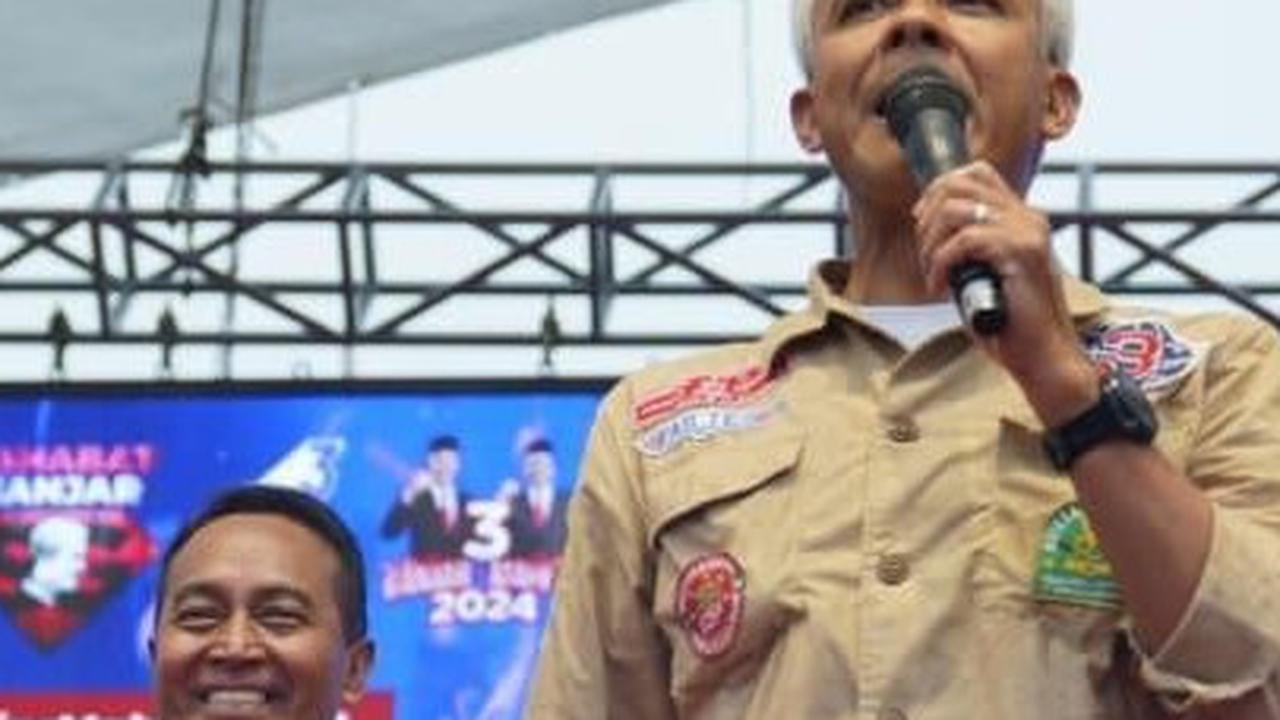 Hadiri Pesta Rakyat di Magelang, Ganjar Pranowo Serukan Perdamaian