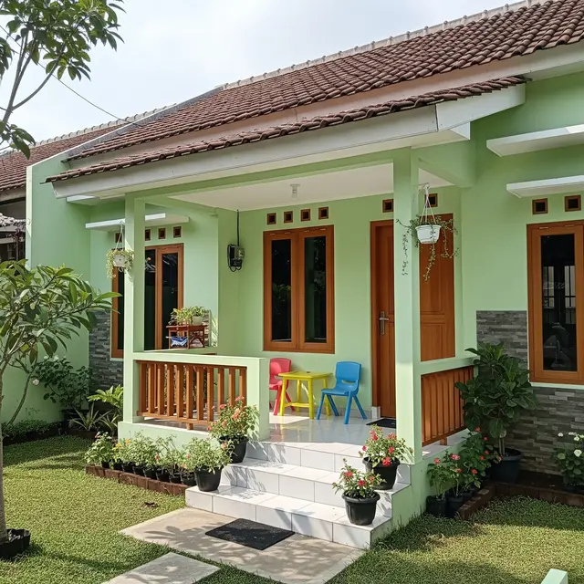 9 Warna Cat Teras untuk Rumah Ramah Anak, Ciptakan Suasana Aman dan Stimulatif