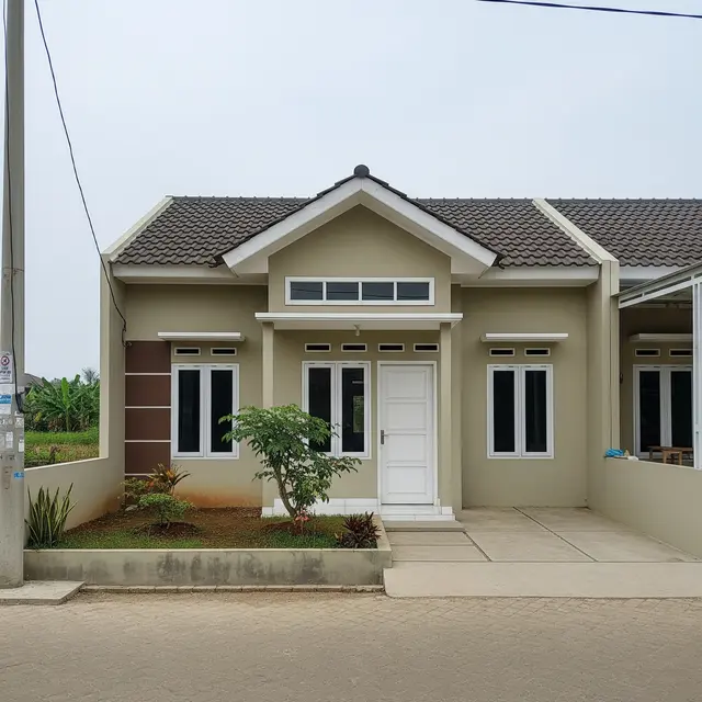 9 Desain Rumah Sederhana Pinggir Jalan, Padukan Estetika dan Kenyamanan