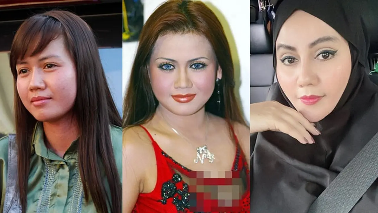 6 Transformasi Nita Thalia, Dulu Sebelum Tenar Hingga Kini Menawan Setelah Operasi Plastik