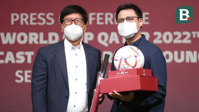 Foto: 4 Sponsor Utama Siap Beri Dukungan Surya Citra Media (SCM) untuk Sukseskan Siaran Piala Dunia 2022