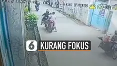 Selalu fokus dan patuhi aturan lalu lintas, ya!