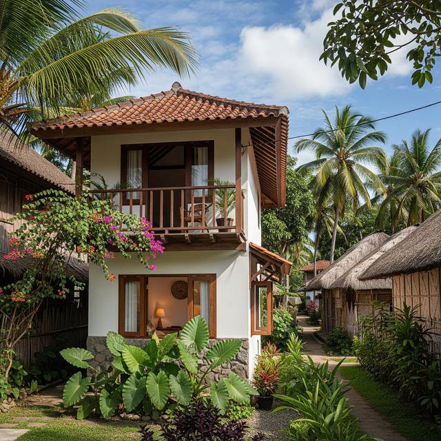 Inspirasi Rumah Kecil Dua Lantai