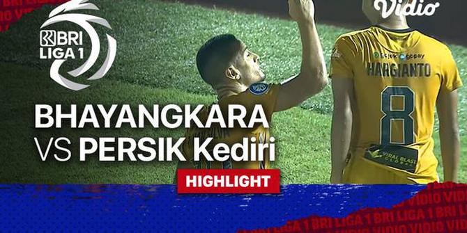 VIDEO: Bhayangkara FC Bungkam Persik Kediri 2-0 di Pekan Kelima BRI Liga 1