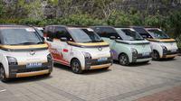 Mobil listrik Wuling Air ev menjadi Official Car Partner KTT G20 Bali. (Dok Wuling Motors)