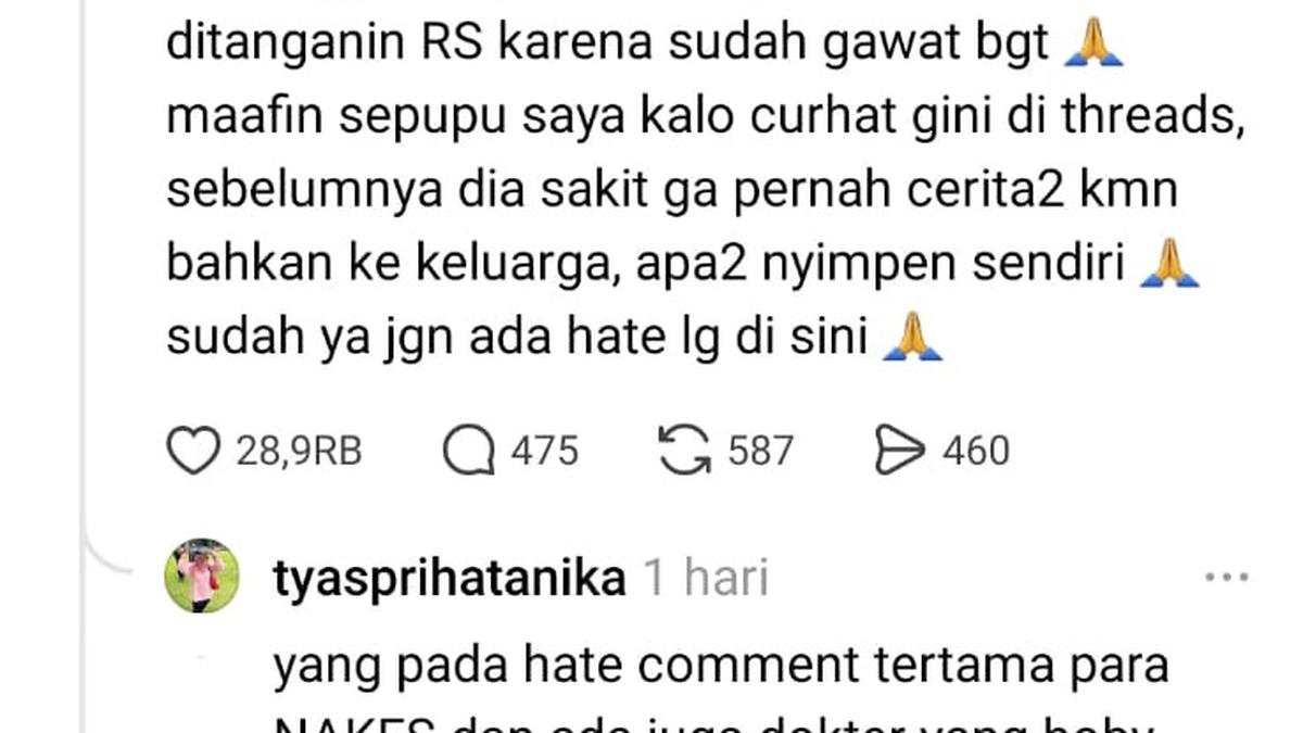 Pasien Diduga Terlambat Ditangani Meninggal, Curhat di Medsos Jadi Sorotan