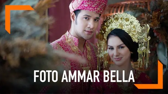 Usai bertunangan, pasangan Ammar Zoni dan Irish Bella melakukan sesi pemotretan bersama. Keduanya menggunakan tema adat Minang.