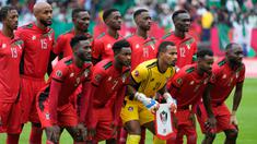 Sudan menjadi satu dari 16 tim yang berhasil lolos ke babak gugur Piala Afrika 2025. (AP Photo/Mosa'ab Elshamy)