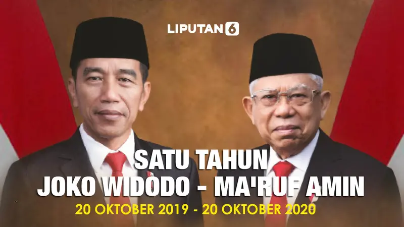 Setahun Jokowi - Ma'ruf Amin