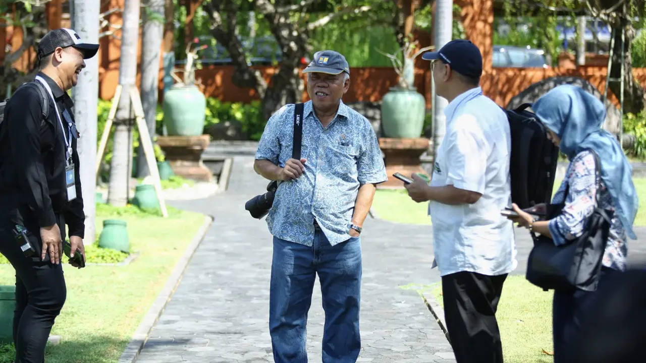 Menteri PUPR Basuki Tinjau Venue Cultural Night World Water Forum 2024