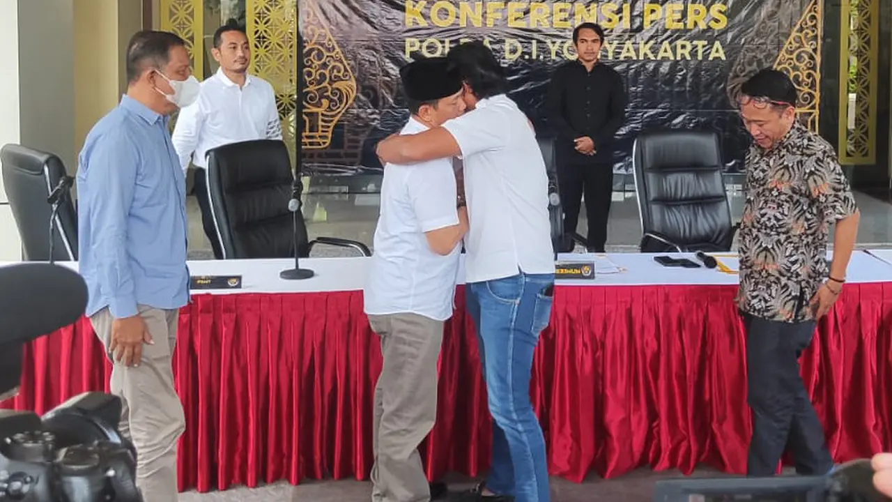 Berdamai PSHT dan Brajamusti di Mapolda DIY