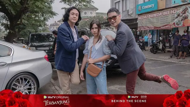 Adu Akting Bareng, Ini 6 Potret Rezky Aditya dan Jessica Mila di Balik Layar Tersanjung