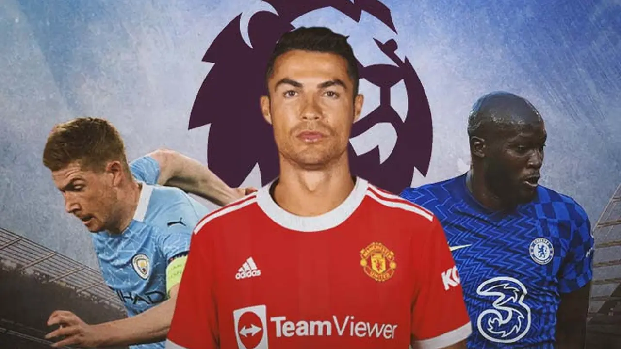 Premier League - Kevin de Bruyne, Cristiano Ronaldo, Romelu Lukaku