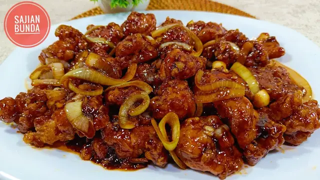 Ayam Kecap Bawang (Foto: YouTube Sajian Bunda)
