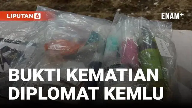 VIDEO: Polisi Beberkan Barang Bukti Terkait Kematian Diplomat Muda Kemlu