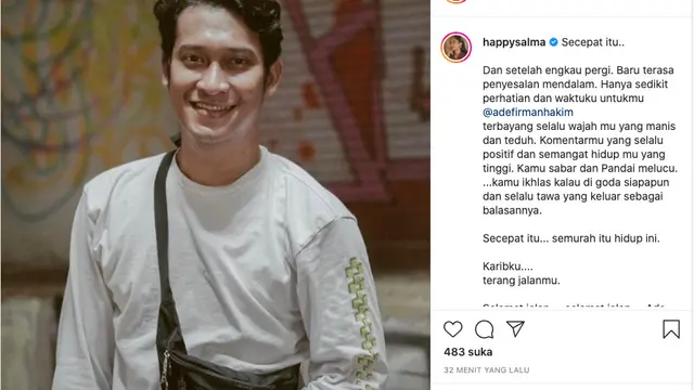 Unggahan Happy Salma