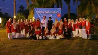Dalam rangkaian perayaan&nbsp;HUT PT Krakatau Sarana Properti (KSP) yang pertama, persatuan istri karyawan (Periska) KSP mengadakan Cooking Demo bersama Chef Haryo Pramoe di Cilegon, Banten, Rabu (14/9/2022) petang. (Ist)