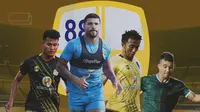 Barito Putera - Bayu Pradana, Gustavo Tocantins, Bagas Kaffa, Renan Alves (Bola.com/Adreanus Titus)