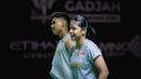 Pasangan ganda campuran Indonesia, Jafar Hidayatullah/Felisha Pasaribu saat babak 32 besar Indonesia Open 2026 melawan wakil Korea Selatan, Kim Jae Hyeon/Jang Ha Jeong di Istora Senayan, Jakarta, Rabu (03/06/2026). (Bola.com/Bagaskara Lazuardi)