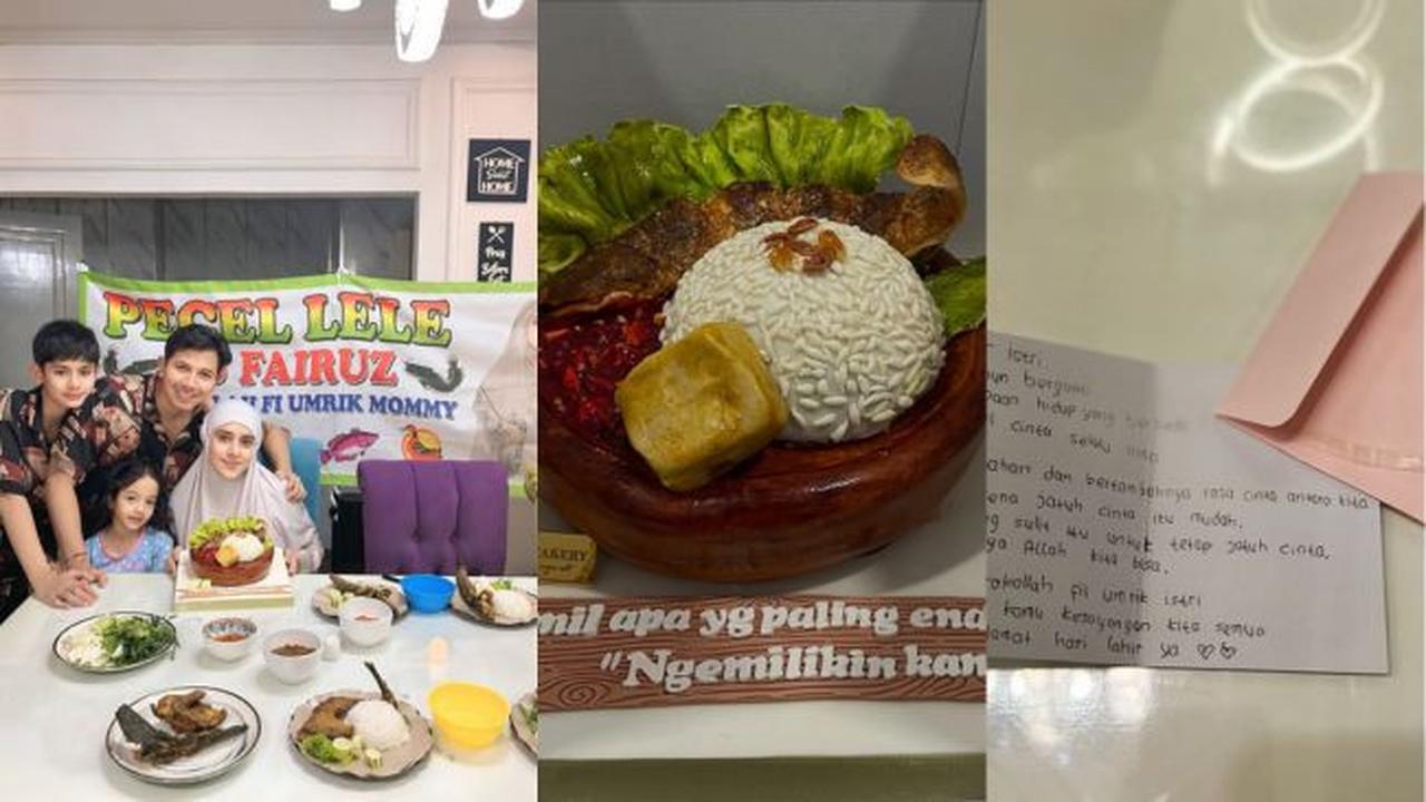 Potret Kejutan Ulang Tahun Fairuz A Rafiq dari Suami dan Anak (credit: instagram/fairuzarafiq)